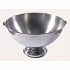 Champagnebowl rvs zilveren handgreep